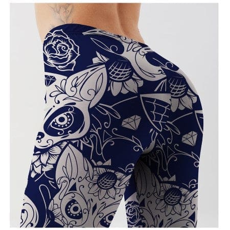 cat legging rear view
