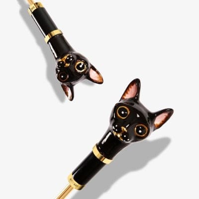 parapluie tête de chat égyptien