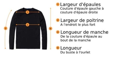 t-shirt été de chat comment mesurer